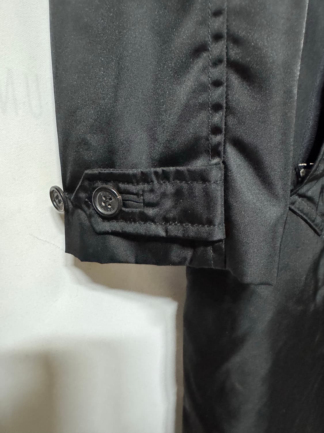 40 프라다 여성 나일론 트렌치코트 상품이미지4