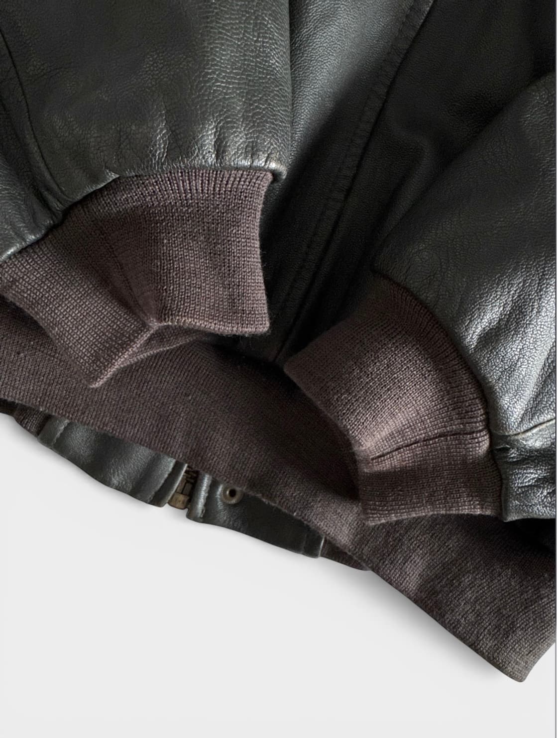 [M] 엘엘빈 ll bean A2 레더 자켓 상품이미지7