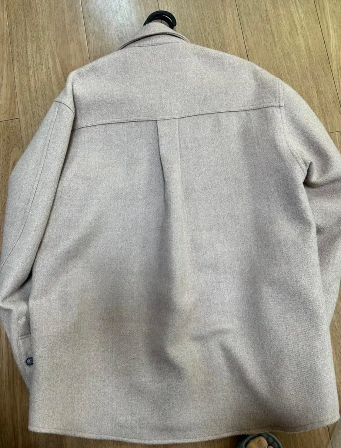 Stu 오버핏 셔츠자켓 핑크 m 상품이미지2