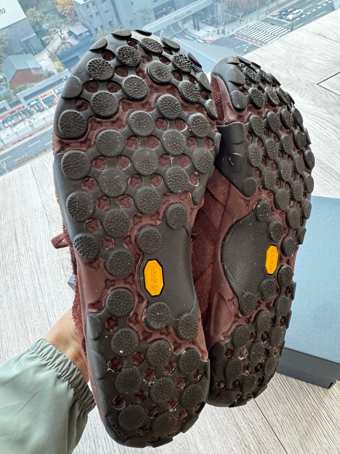 뉴발란스 미니머스 mt100 스웨이드 브라운 285 상품이미지3