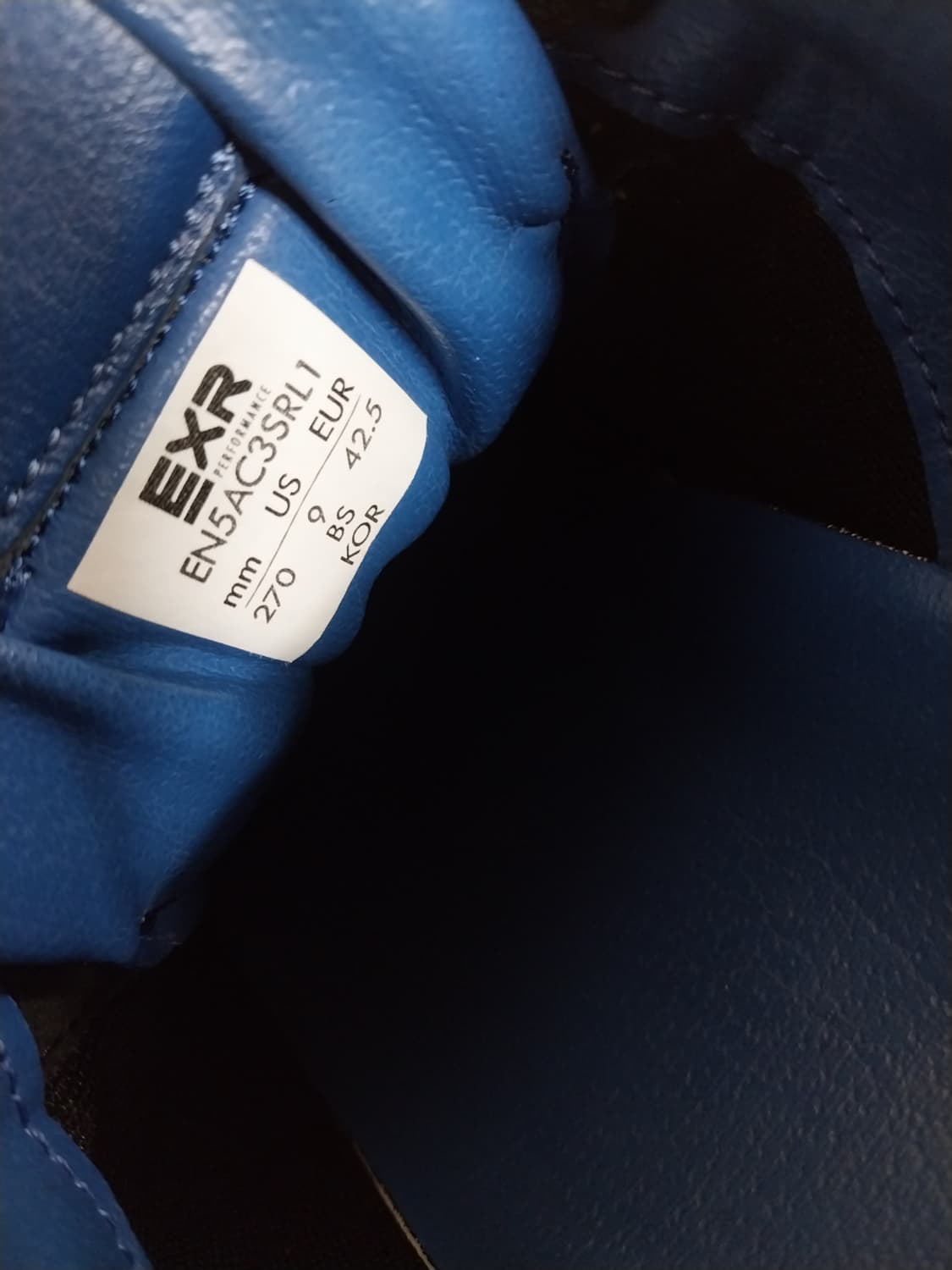 남성  EXR 블랙 스니커즈, 운동화 (270) 상품이미지9