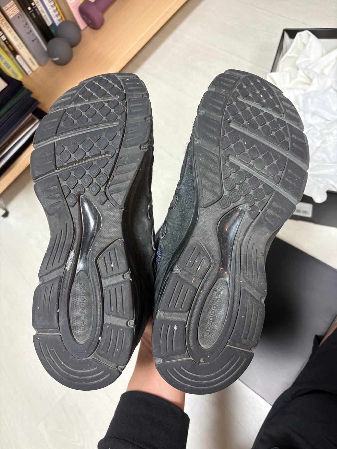 뉴발란스 자운드 990 v4 275 네이비 상품이미지5