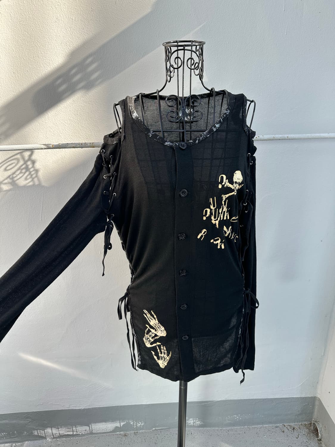 PUNK RAVE 가디건 상품이미지3