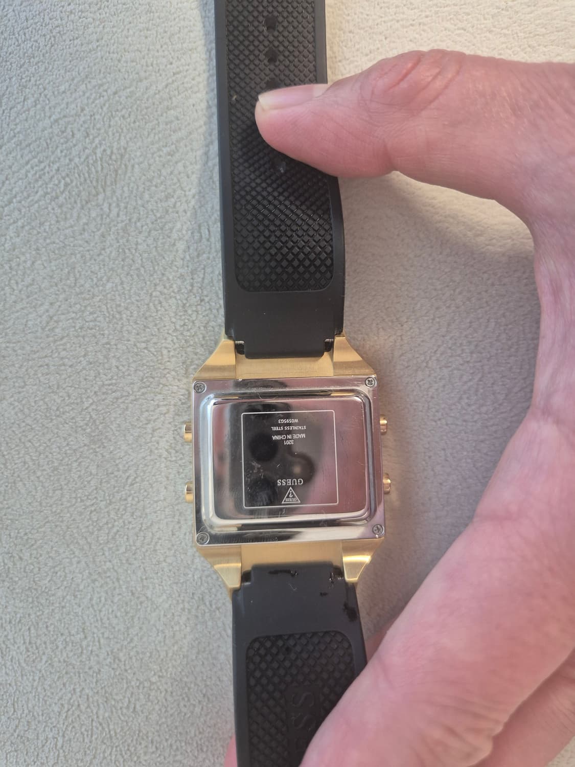 디젤 + guess 금장시계 희귀템 상품이미지3