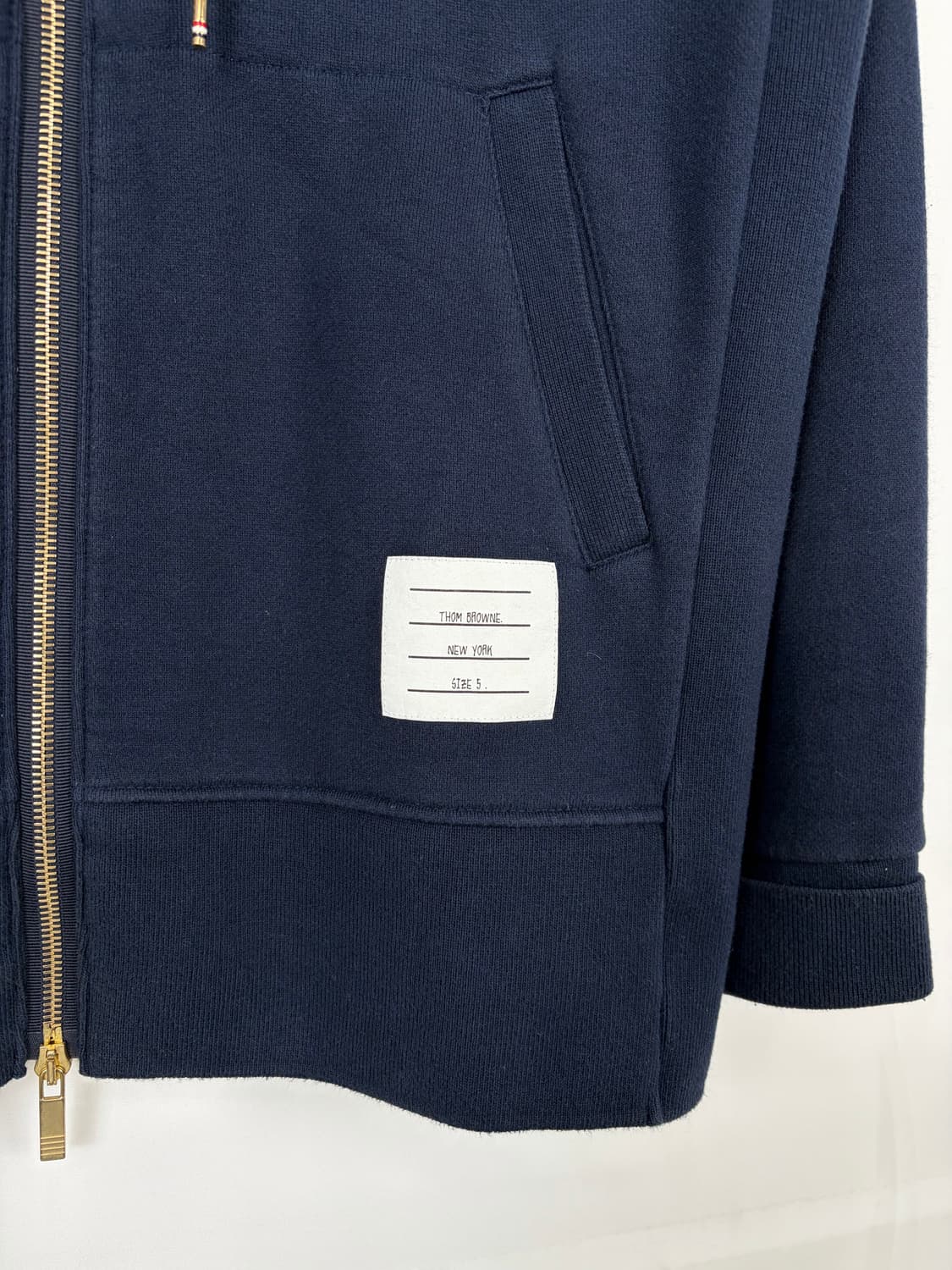 a73) 톰브라운 엔지니어드 4바 사선 후드집업 상품이미지3