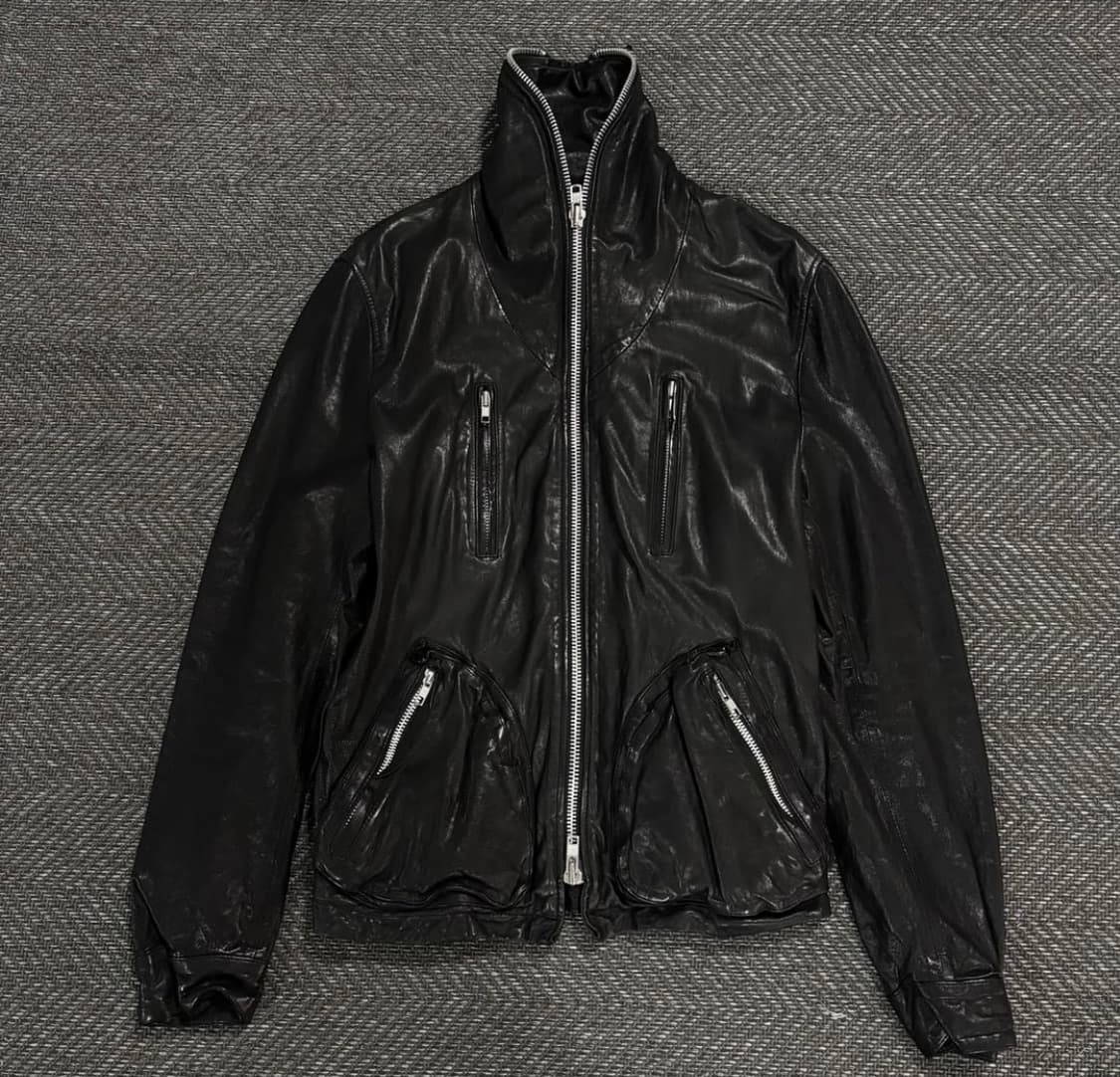 VTG Lambskin leather jacket S 상품이미지1