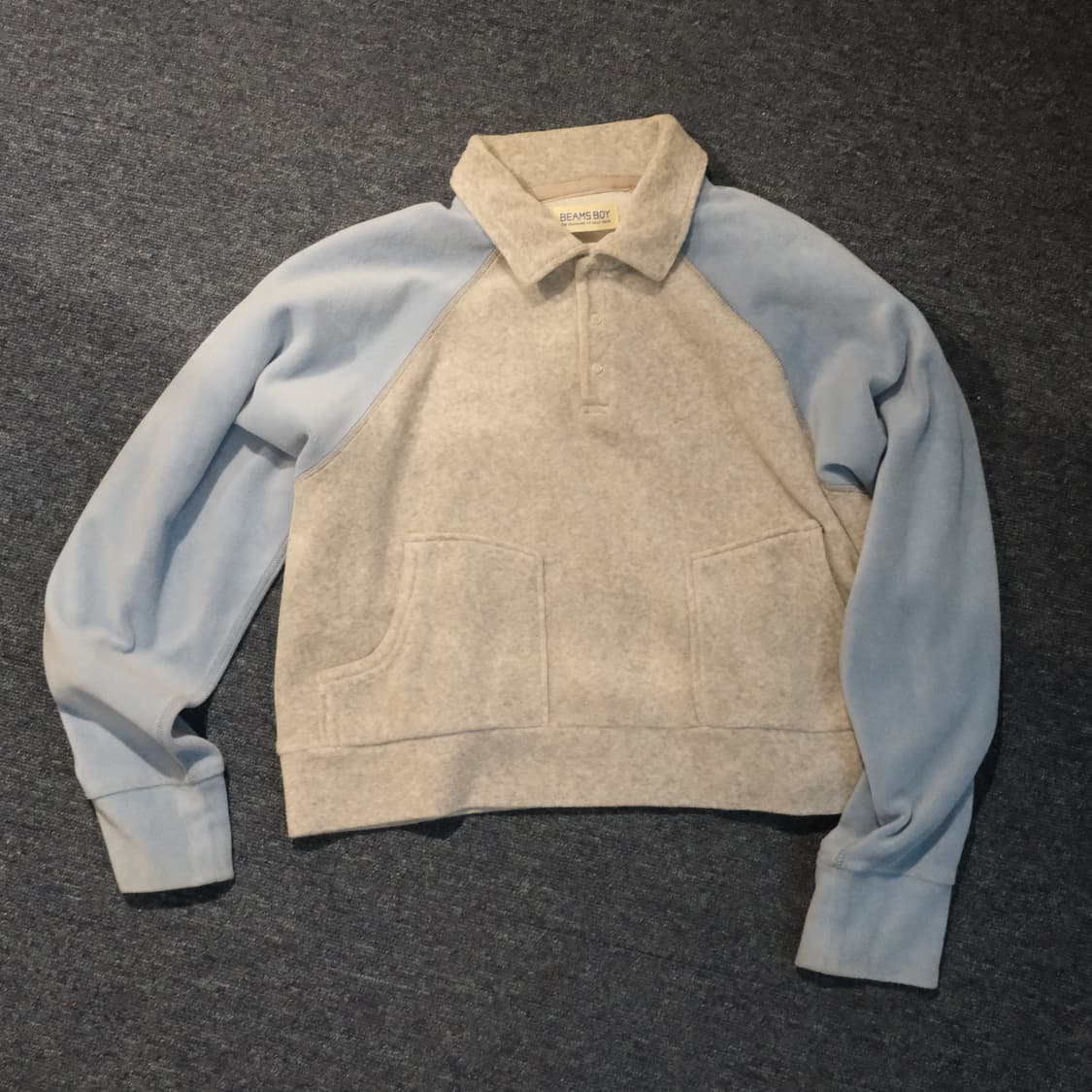 빔즈보이 벨벳 폴로 셔츠 상품이미지1