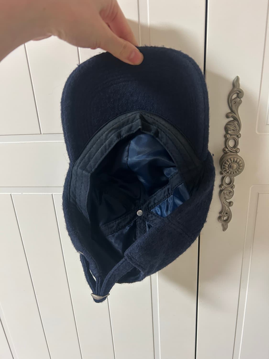 스투시 낮은 캡 모자 네이비 상품이미지6