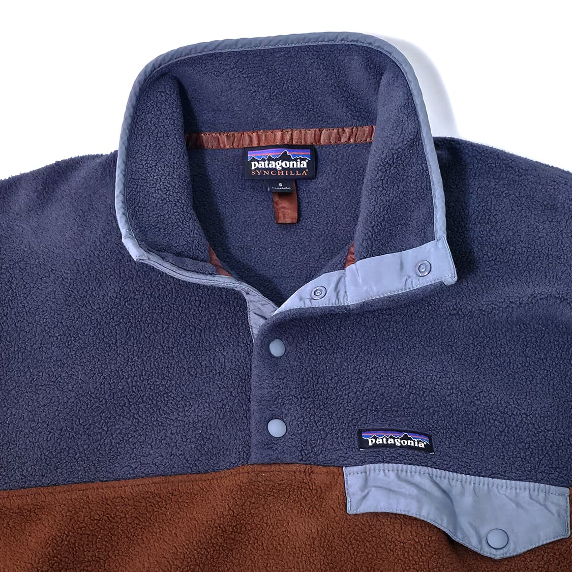 [S] 파타고니아 신칠라 스냅티 새틴 레드/ 블루 상품이미지4