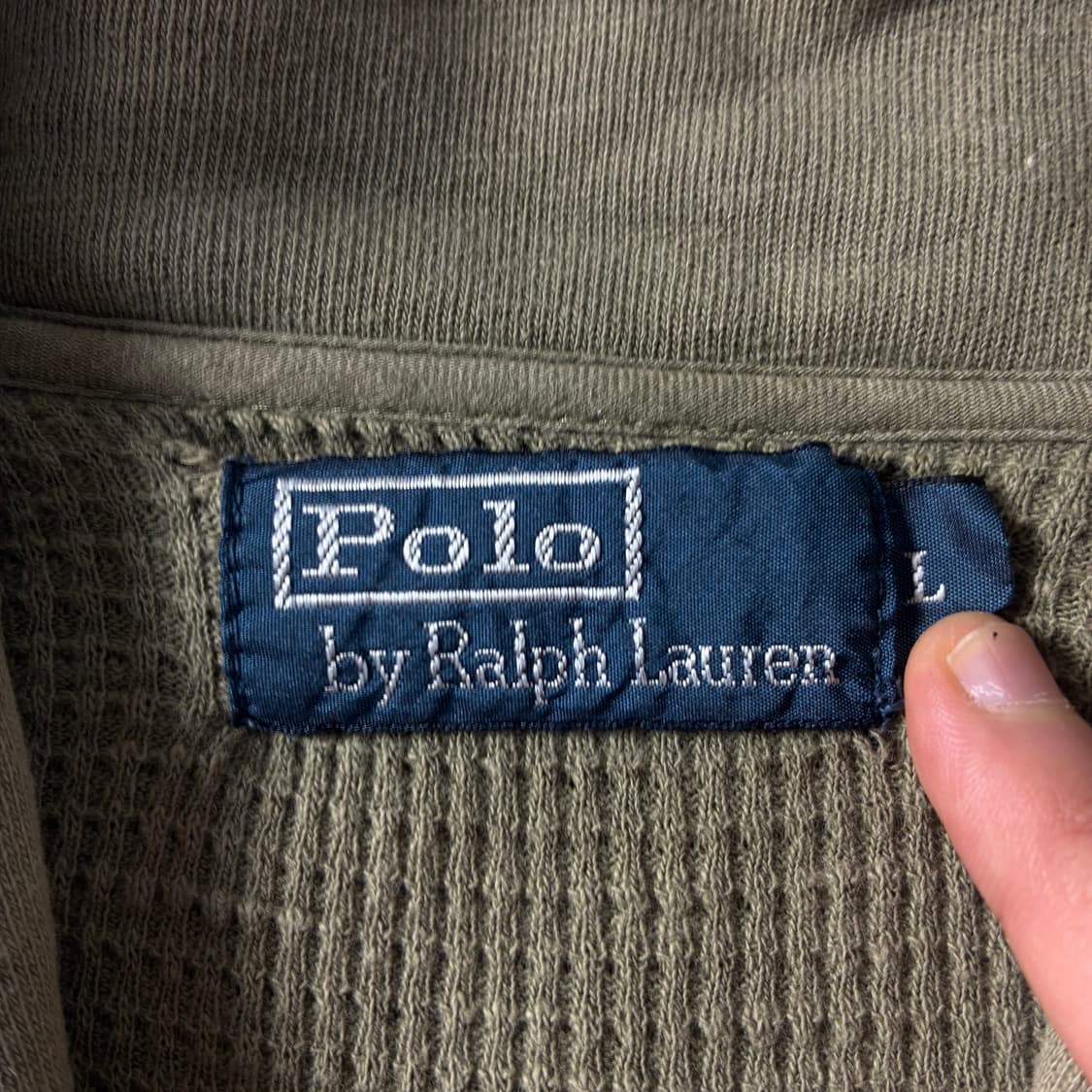 Polo  폴로 랄프로렌 스포츠맨 패치 포켓 숄카라 가디건  상품이미지6