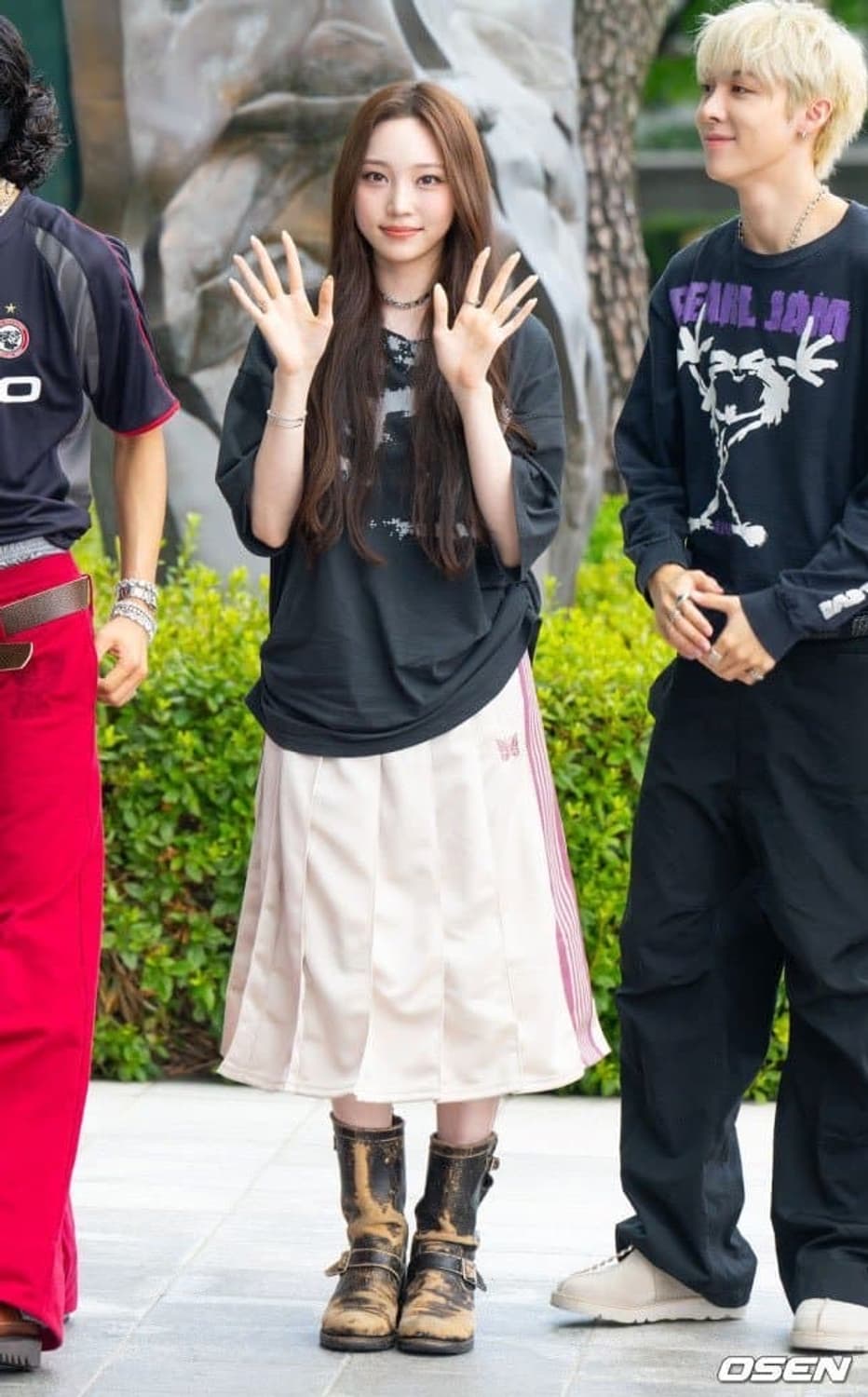 니들스 플리츠 트랙 스커트 올데이프로젝트 영서 스커트 상품이미지1