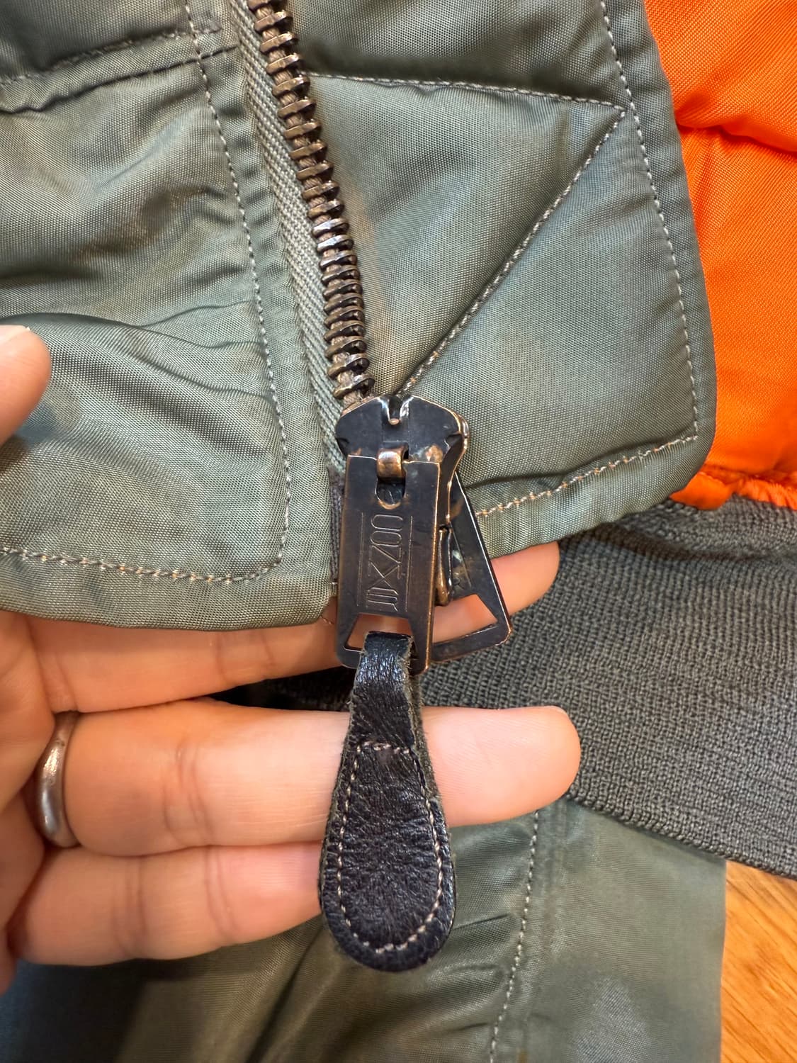 60s 오리지널 ma-1 스카이라인 c타입 상품이미지6