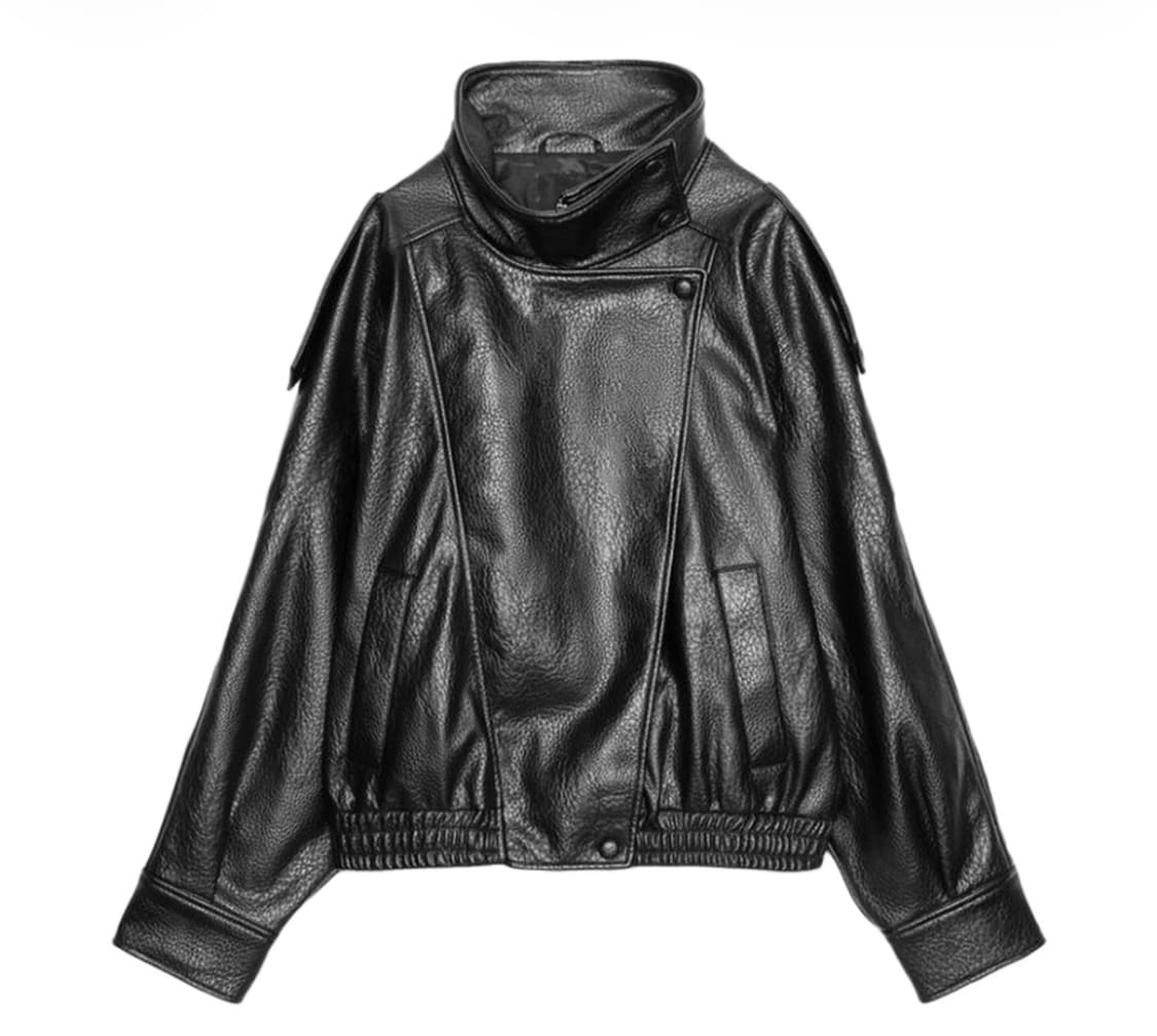 자라(생로랑) 포우 레더자켓 xs 상태최상 상품이미지1