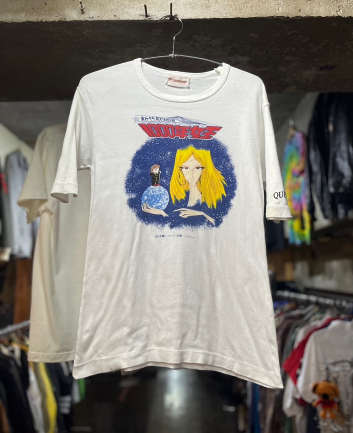 90s 은하철도 999이전 1000년 여왕 빈티지 티셔츠 상품이미지2