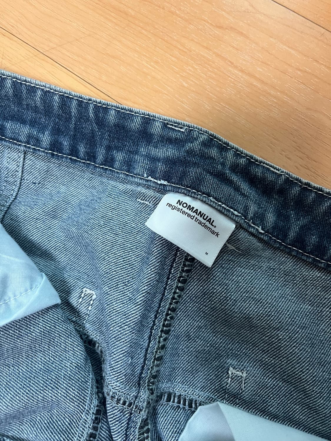 노매뉴얼 벽돌 바지 상품이미지2