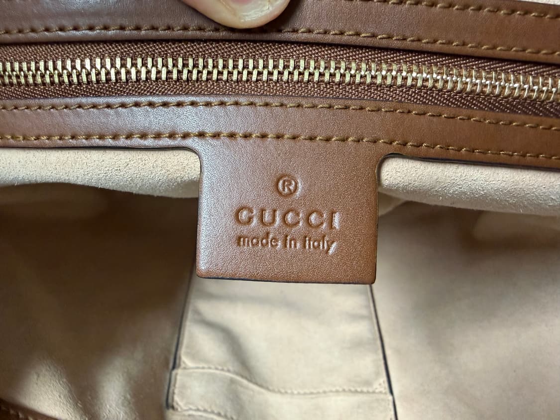 [정품] 구찌 GG 슈프림 캔버스 스몰 토트백  상품이미지6