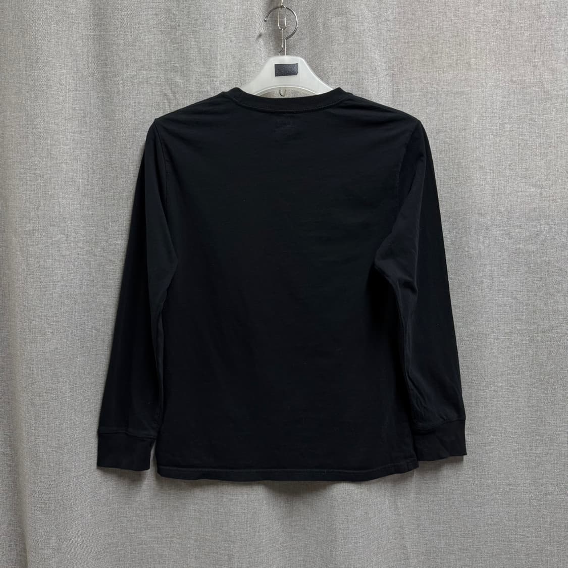 [160/L] 폴로 랄프로렌 베이직 블랙 라운드 긴팔 티셔츠 상품이미지5