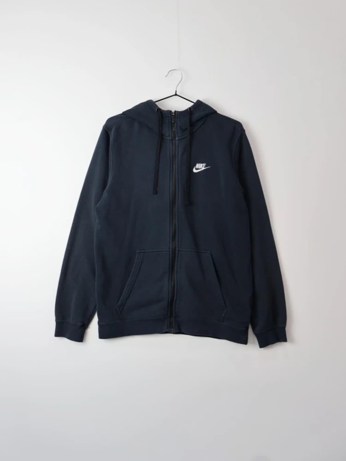Nike Navy Zip Hoodie Classic Logo 상품이미지5