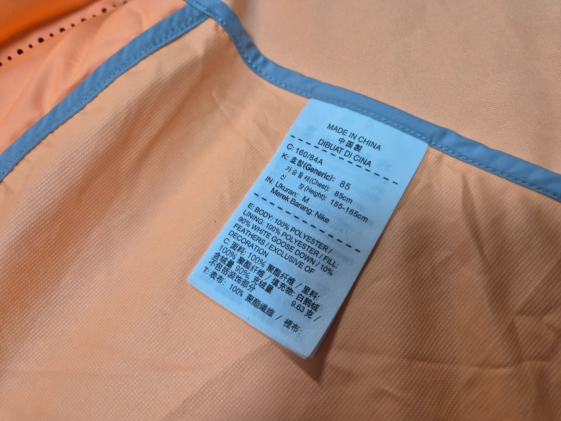 나이키 에어로프트 여성 구스 다운조끼 M(85) 상품이미지7