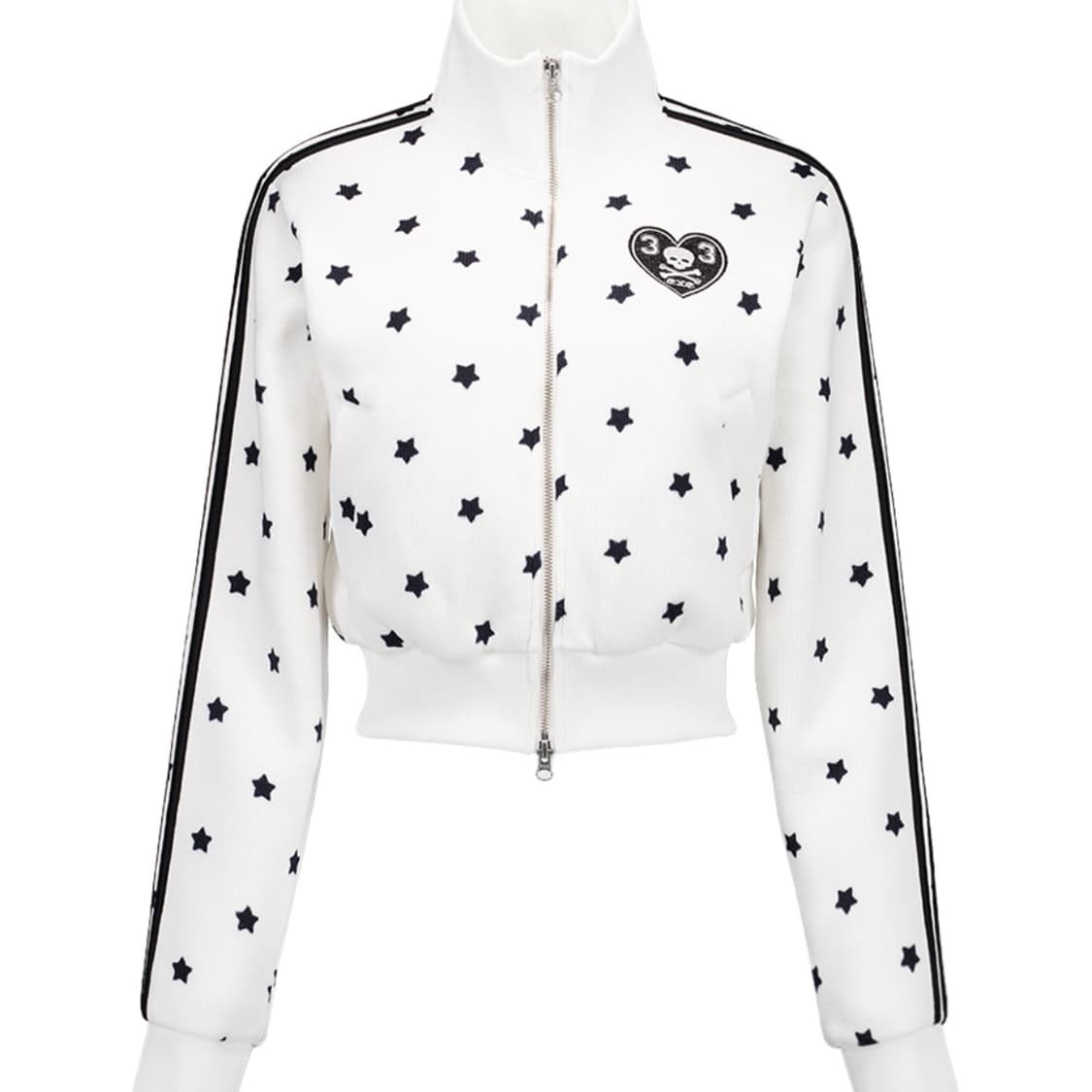 셋업엑스이 스타스포티집업 / 화이트 상품이미지1