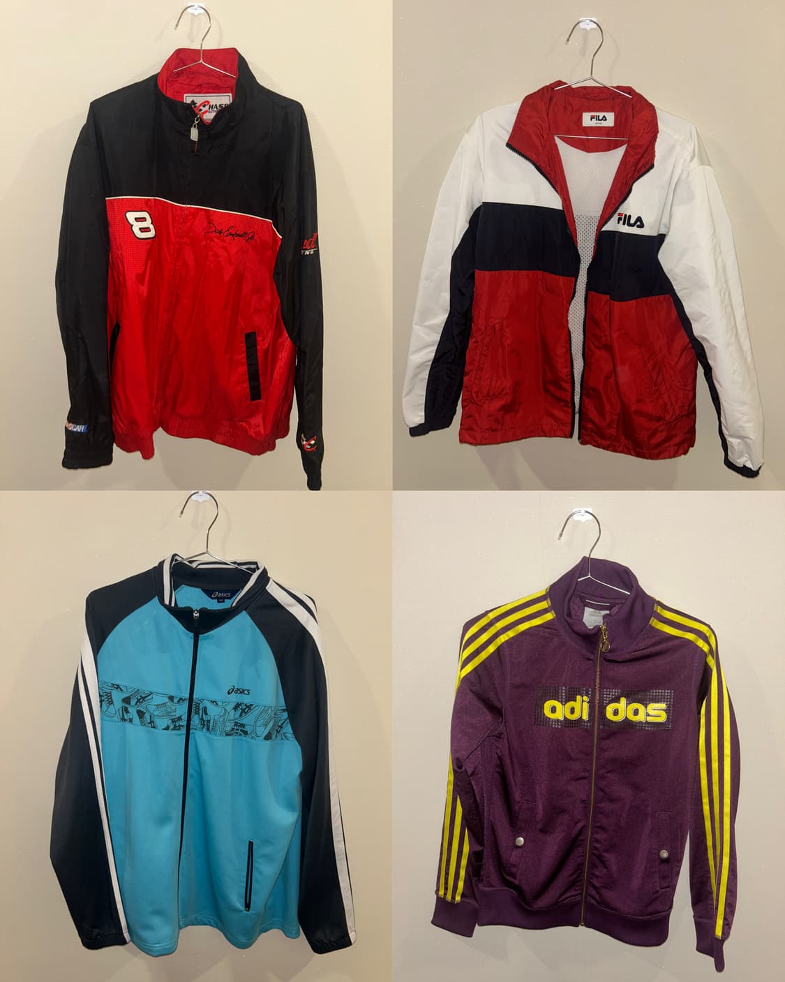 빈티지 옷 할인 벼룩 스포티 집업 바람막이 상품이미지1