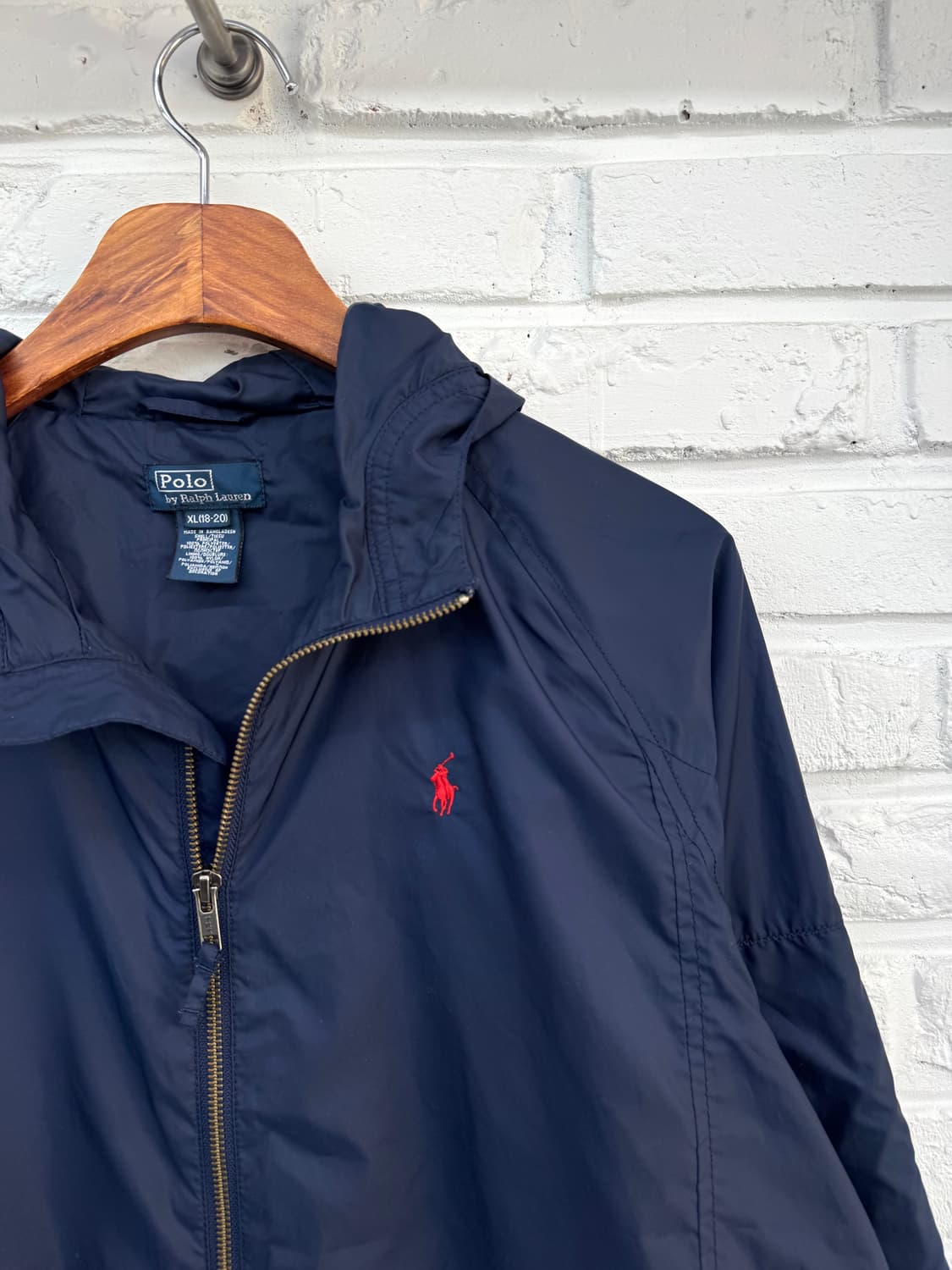 폴로 네이비 바람막이 상품이미지4