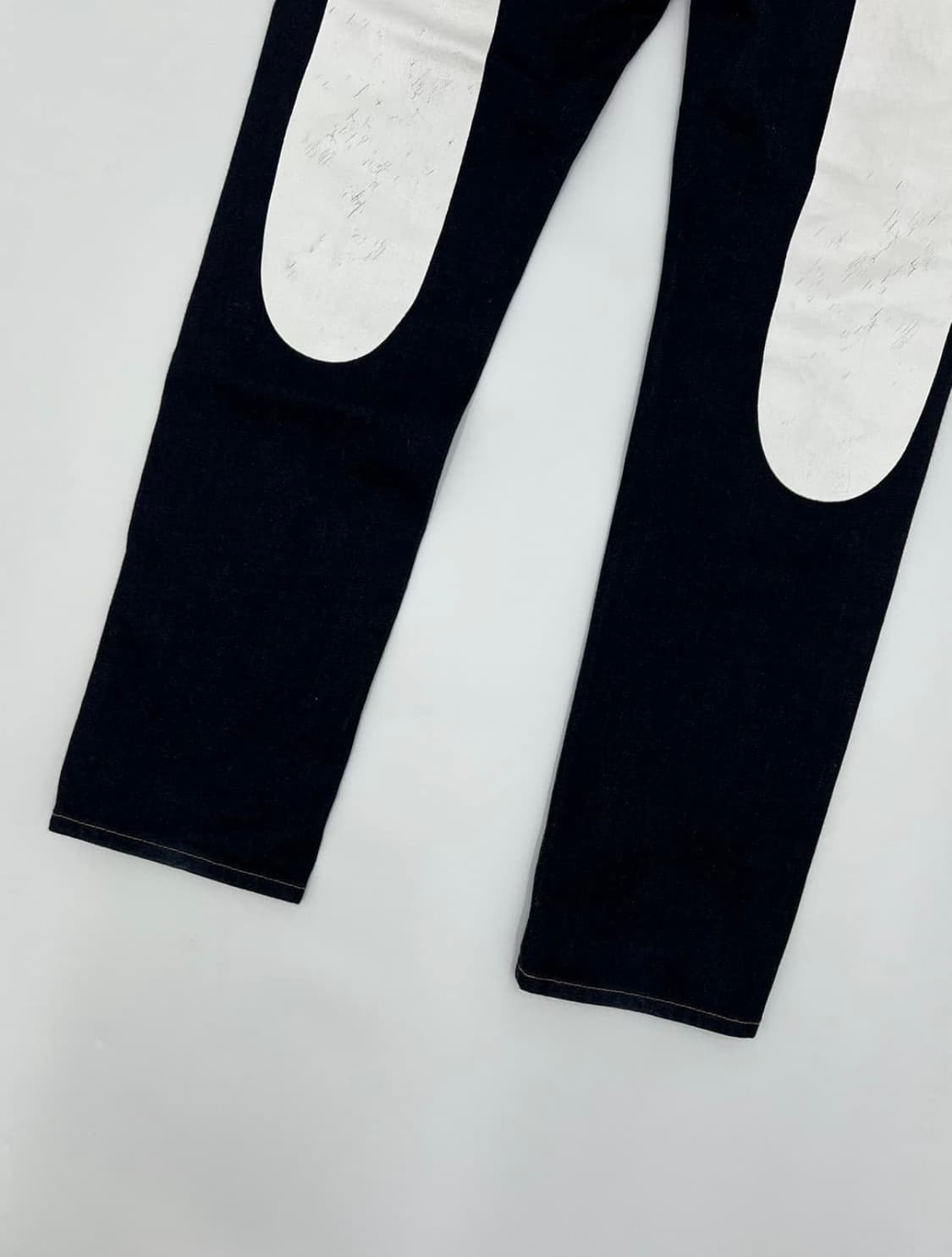 에비수 빅로고 빅다이콕 데님팬츠 상품이미지4