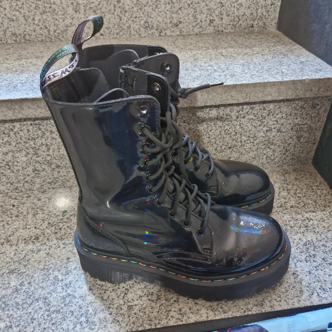 닥터마틴 제이든 레인보우 한정판 상품이미지4