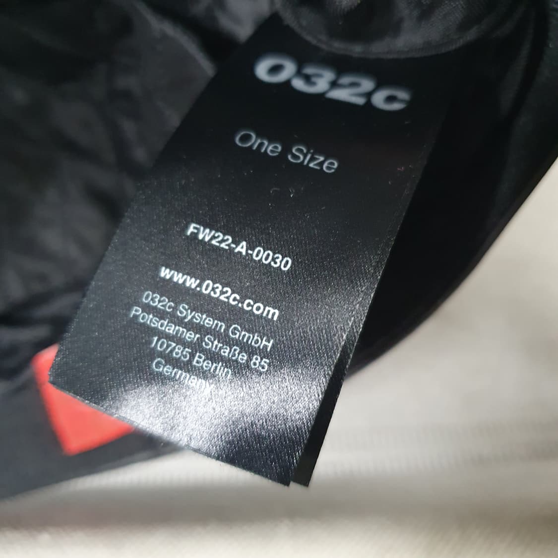 032C CAPTAIN 멀레이 유니섹스 비니 블랙 상품이미지5