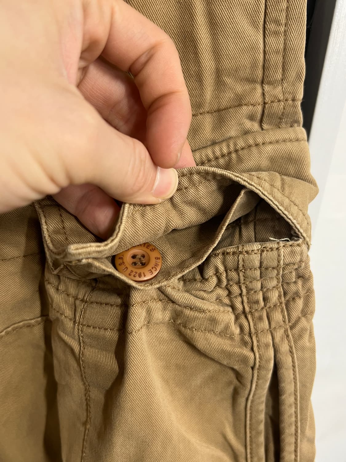 Dickies 디키즈 워크웨어 카고 베이지 하프팬츠 상품이미지5