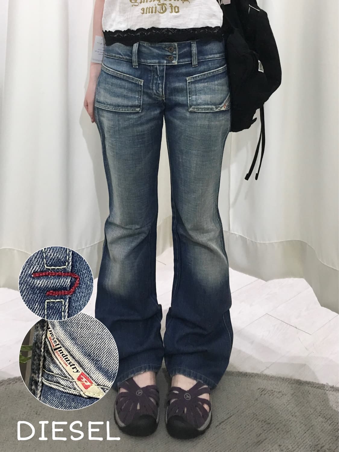 DIESEL low-rise pants 상품이미지1