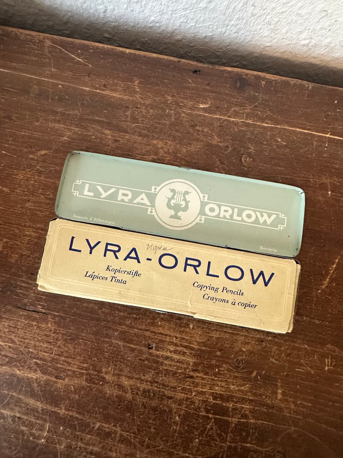 독일)빈티지 리라 연필, 필통(새상품) 상품이미지4