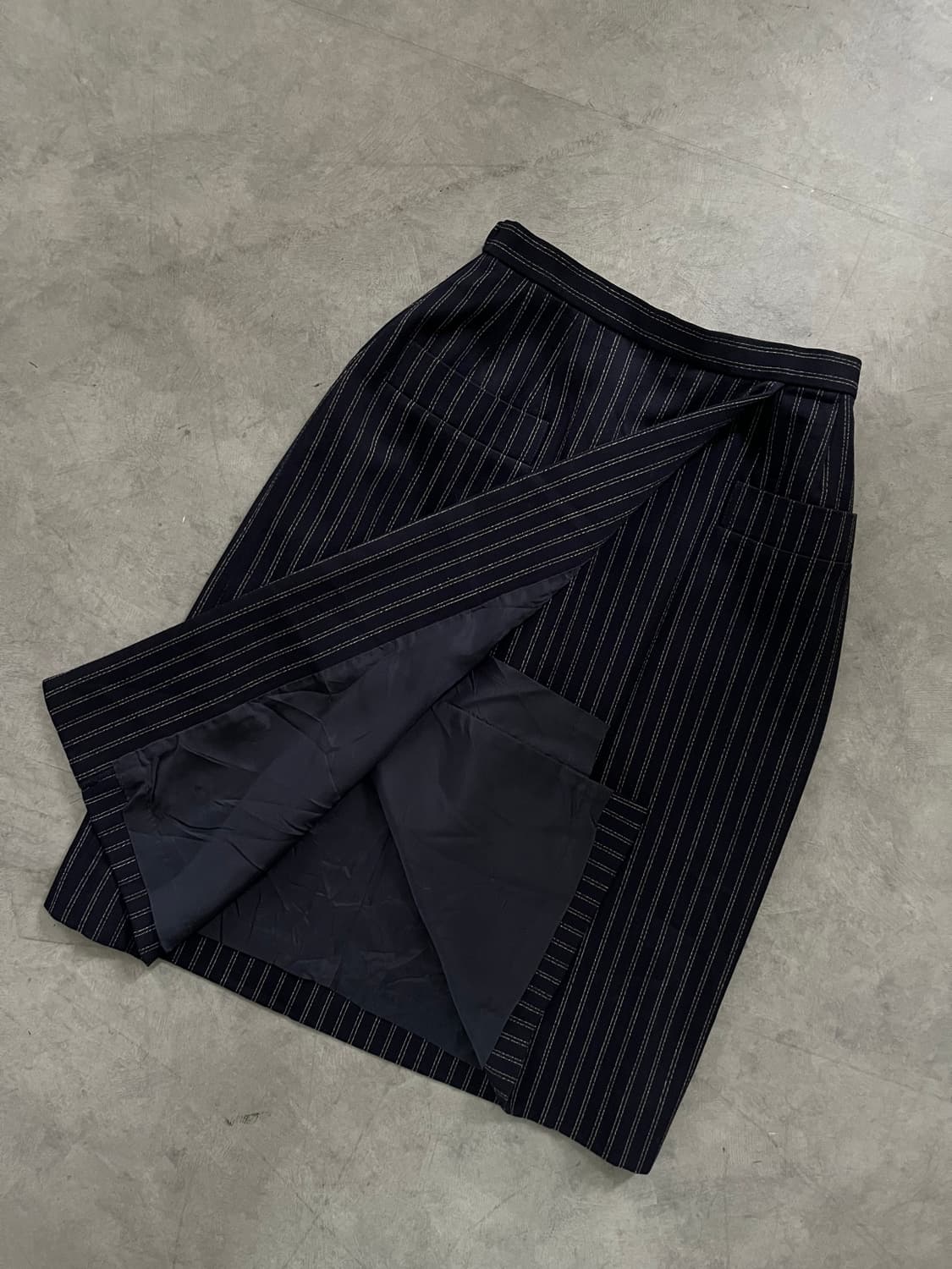 Balenciaga 발렌시아가 네이비 스트라이프 셋업 상품이미지7