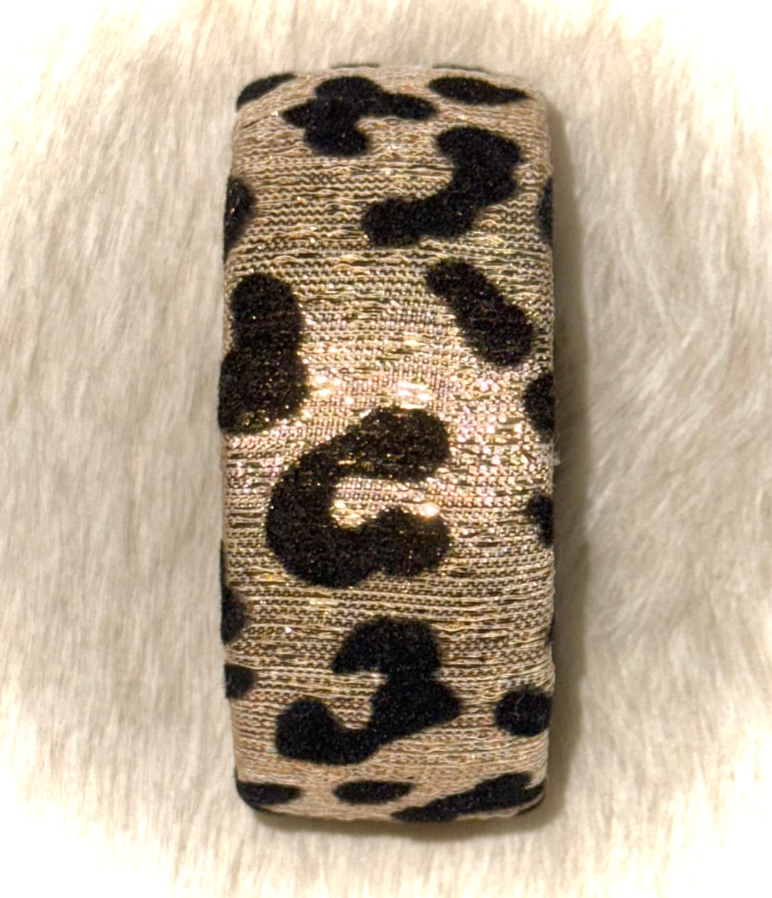 골드 글리터 레오파드 갸루 뱅글 팔찌 상품이미지2