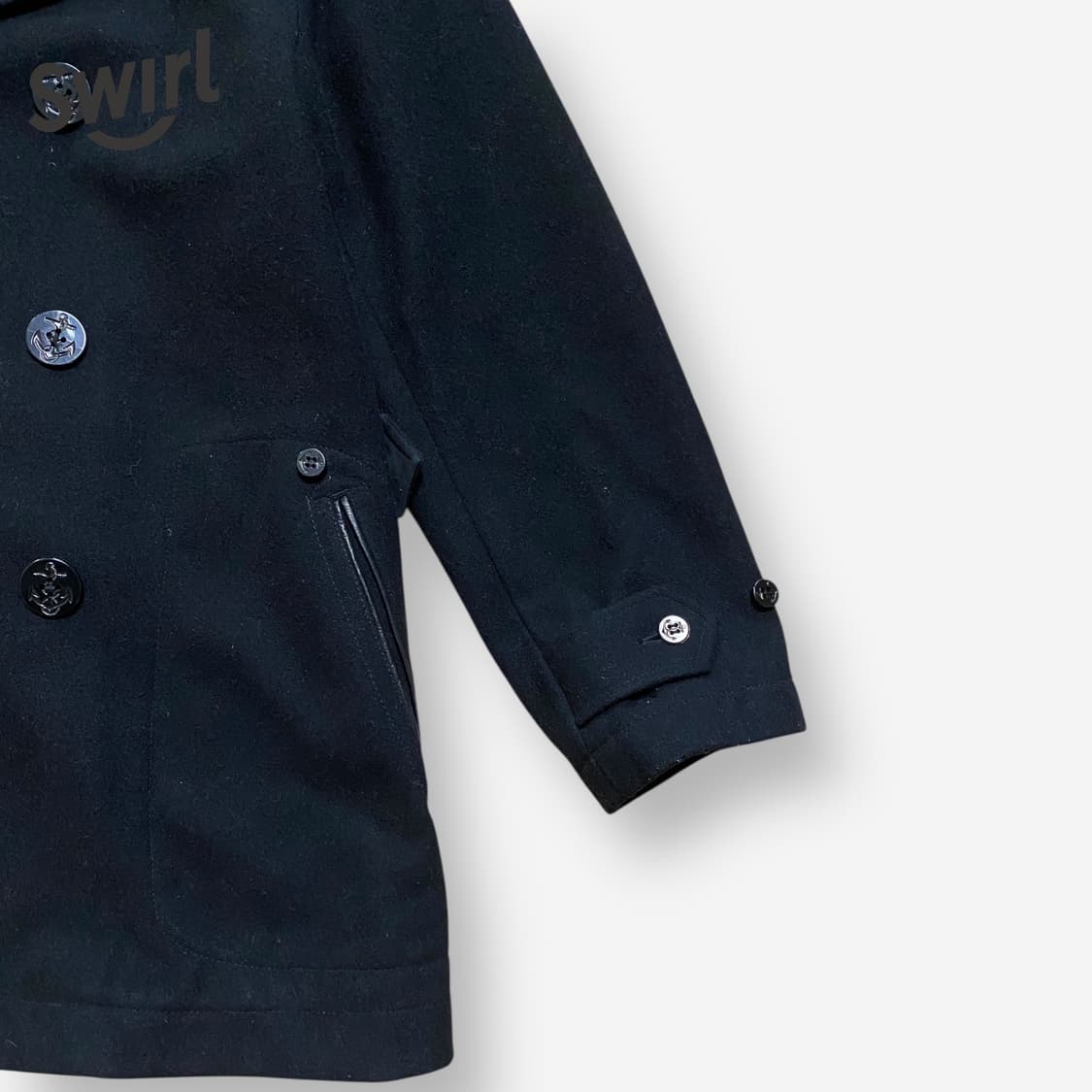 🌊폴로진스 벨트 피코트 상품이미지4