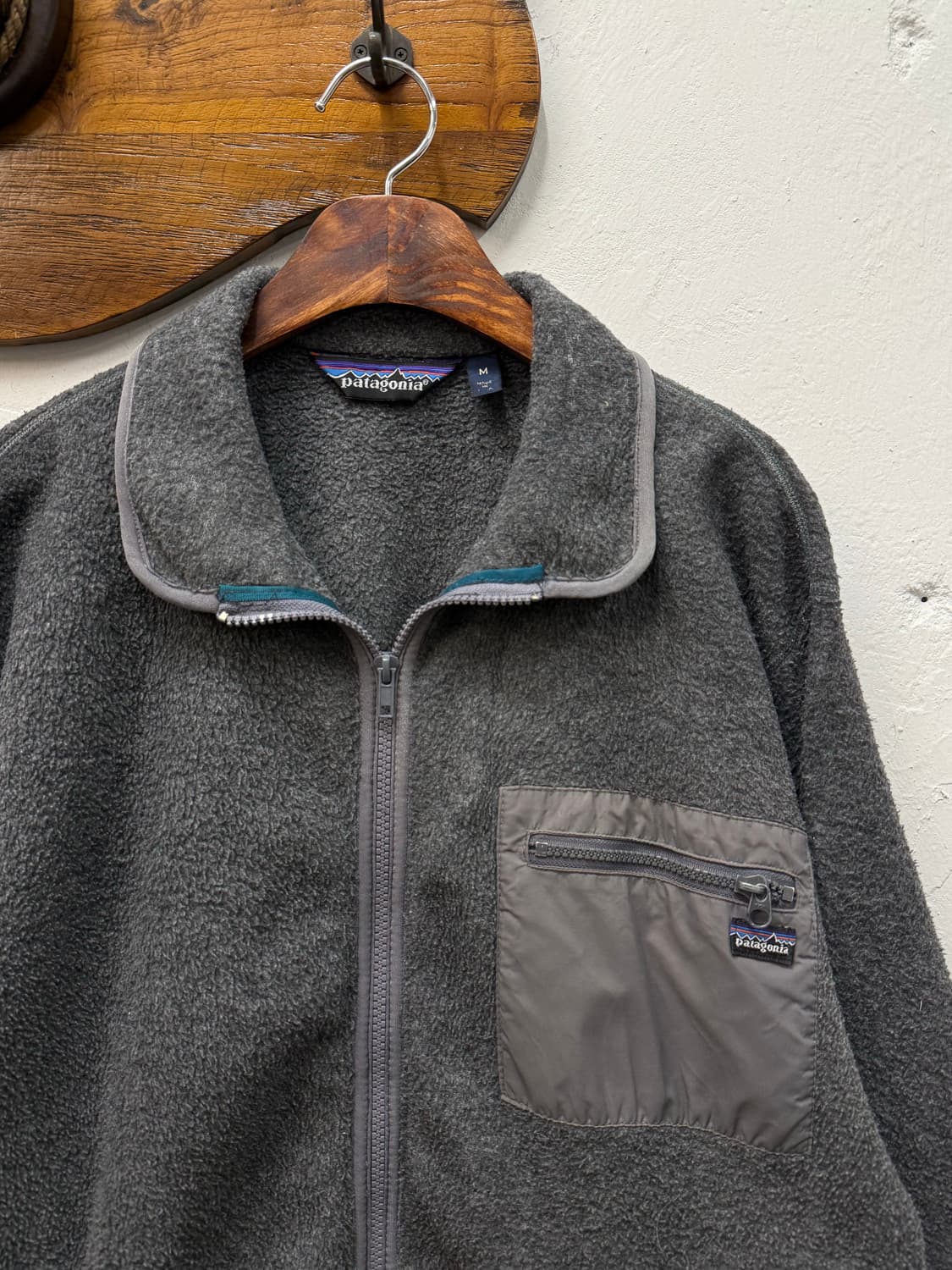 M) 80s USA Patagonia Synchilla Full-Zip 상품이미지1