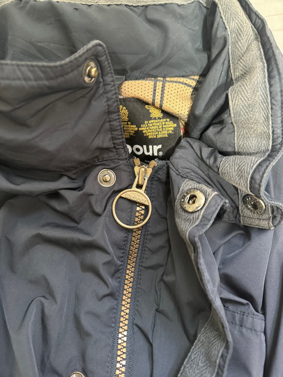 Barbour 바버 웨더 비데일 L사이즈 나일론 상품이미지7