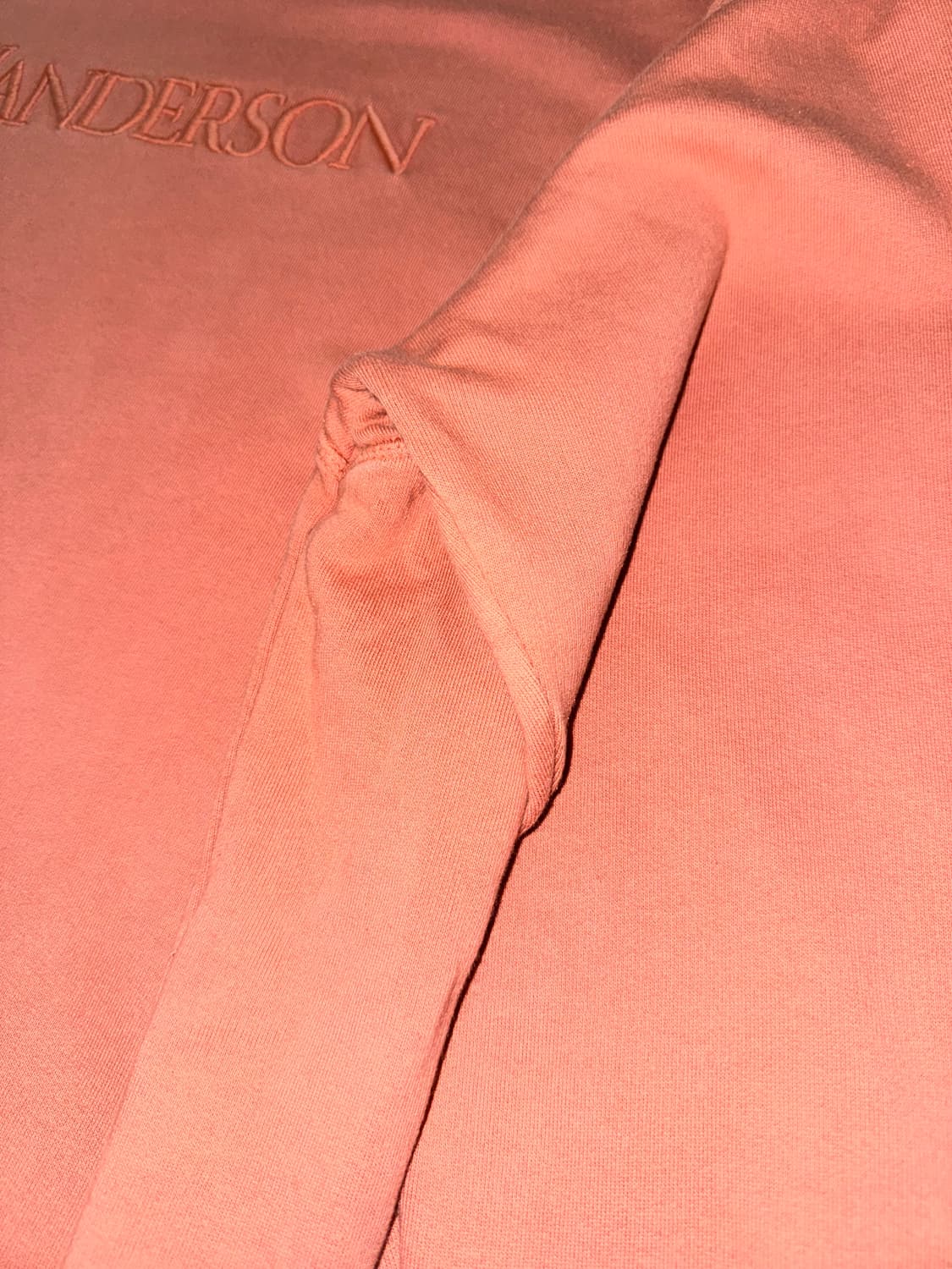 [XL] JW앤더슨 엠브로이더리 로고 루즈 핏 스웻셔츠 상품이미지4