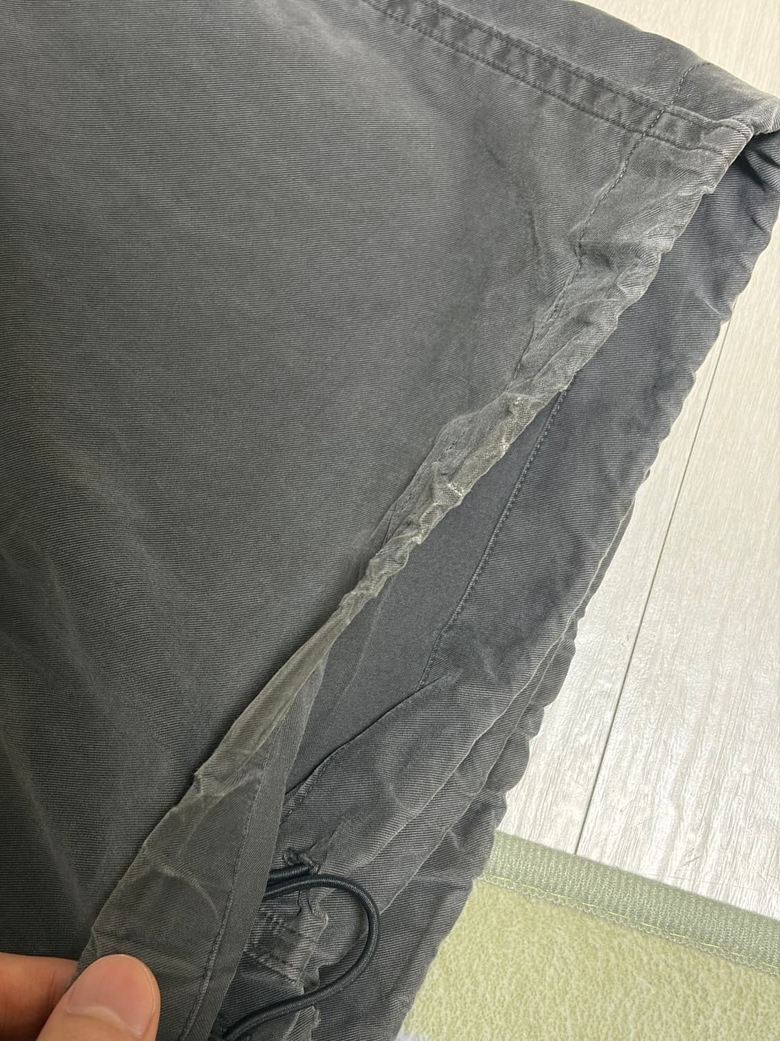 999휴머니티 어드벤처 다이드 팬츠 차콜 3사이즈 상품이미지4