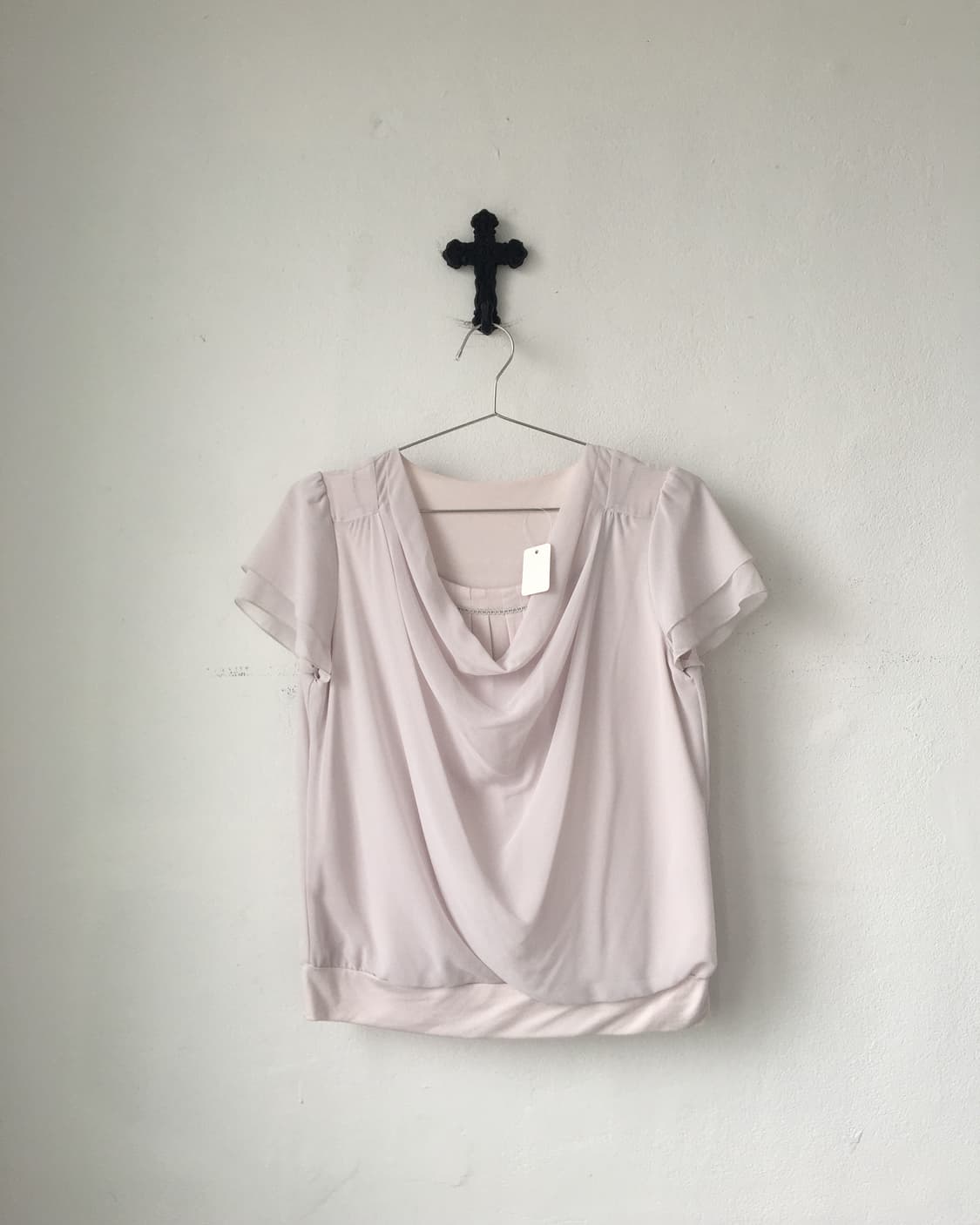 Drape point blouse 상품이미지2