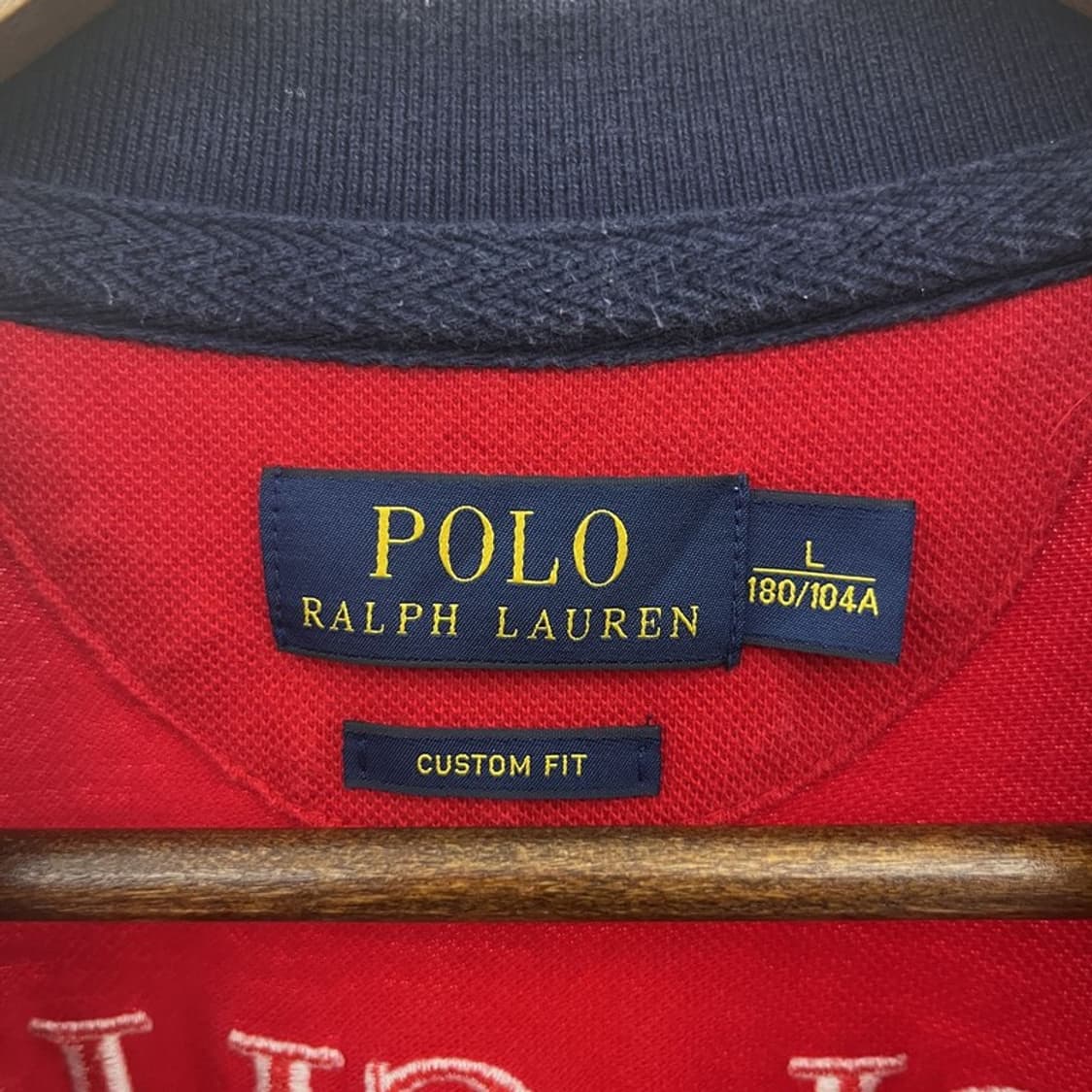 폴로 랄프로렌 커스턴핏 클럽 치프키프 카라 반팔티 L C10666 상품이미지5