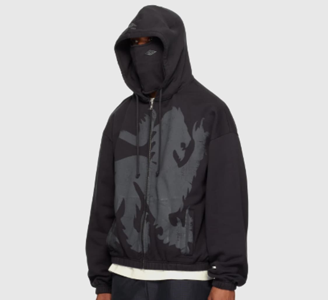 엄브로 x 슬램잼 헤랄딕 후드집업 umbro slamjam 상품이미지1