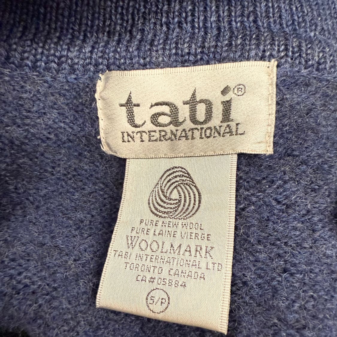 모리 빈티지 니트 집업  상품이미지5