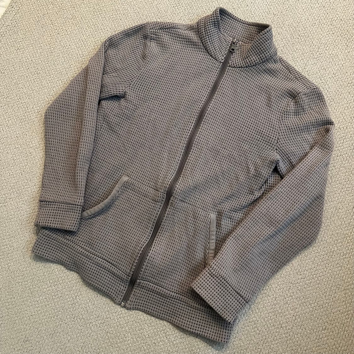 00s 아르마니 Armani Exchange 와플 코튼 집업 상품이미지2