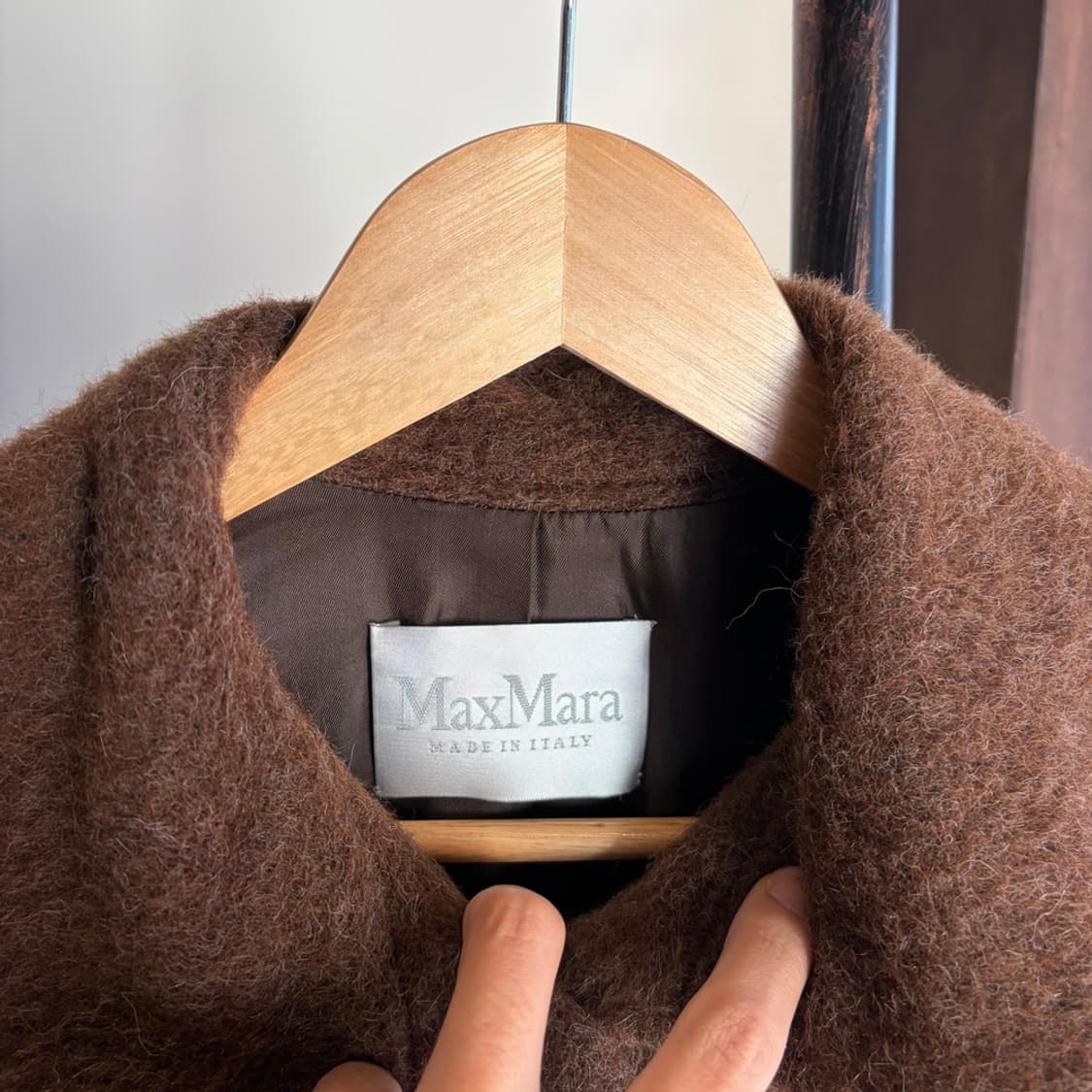 15389 - 막스마라 벨티드 울 코트 (울 98%) 상품이미지5