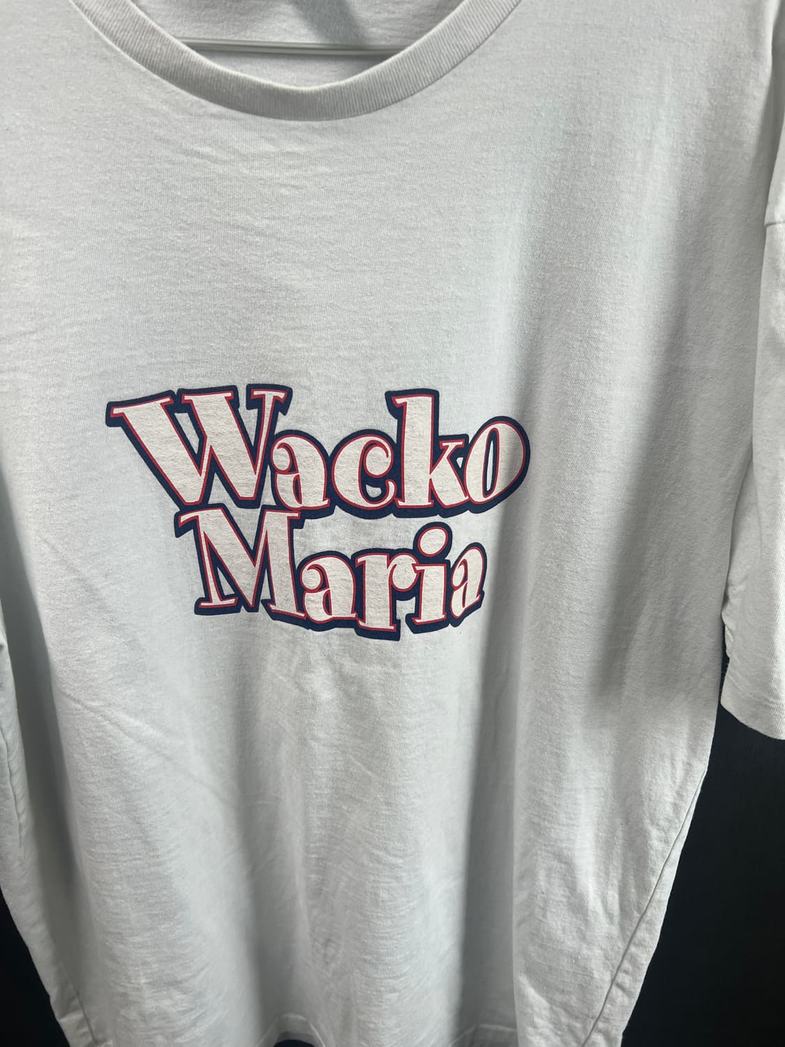 와코마리아 워시드 헤비웨이트 크루넥 티셔츠 L 23ss 상품이미지4