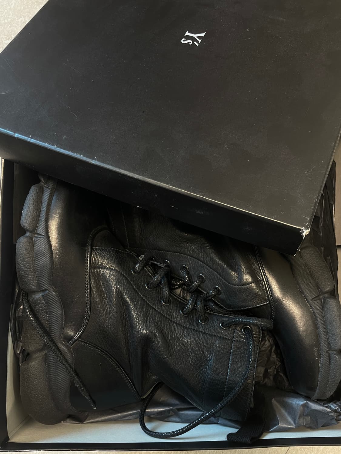 요지야마모토 부츠 상품이미지1