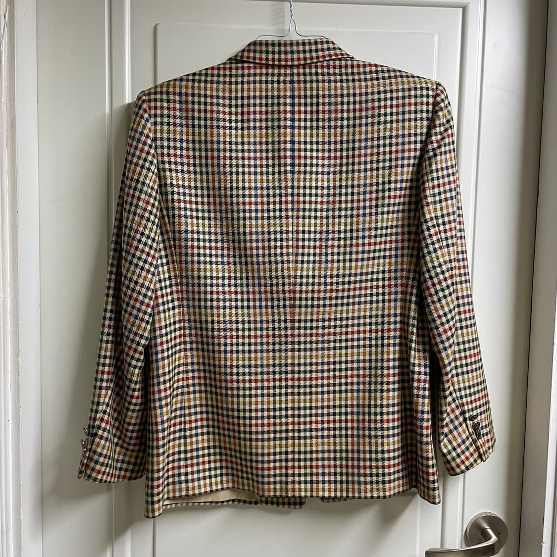 DAKS 클래식 체크 자켓 상품이미지8