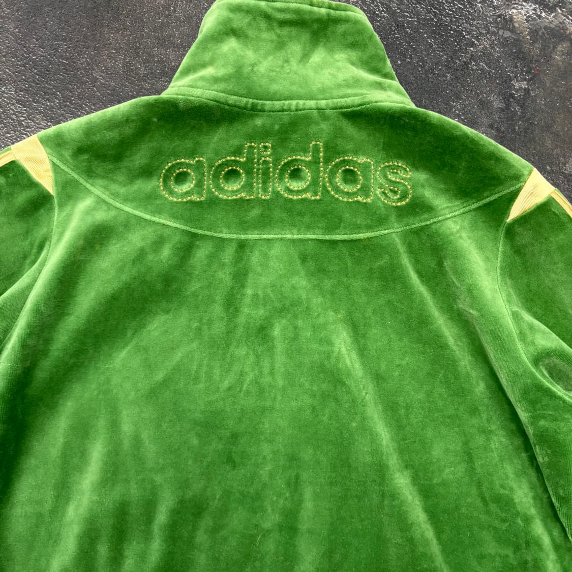 (95)아디다스벨루어그린트랙탑져지 상품이미지6