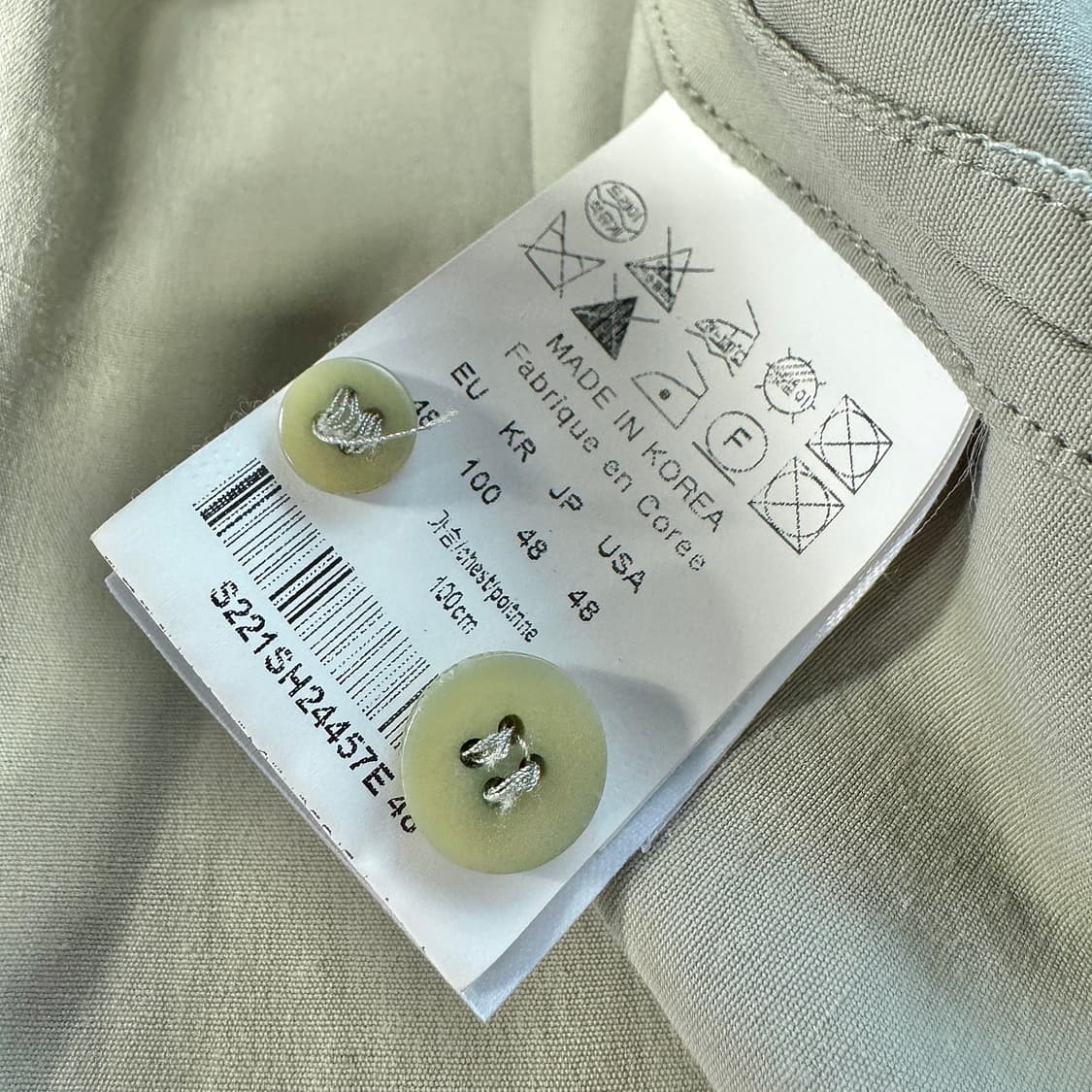 솔리드옴므 패치 포켓 셔츠 상품이미지3